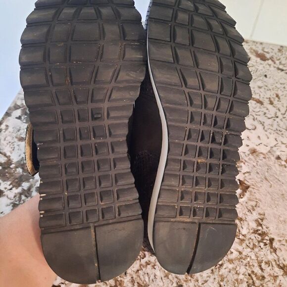 AMALFI‎ by Rangoni Black and multicolor  Sneakers Leather made Italy Size 6.5 M - Picture 8 of 11